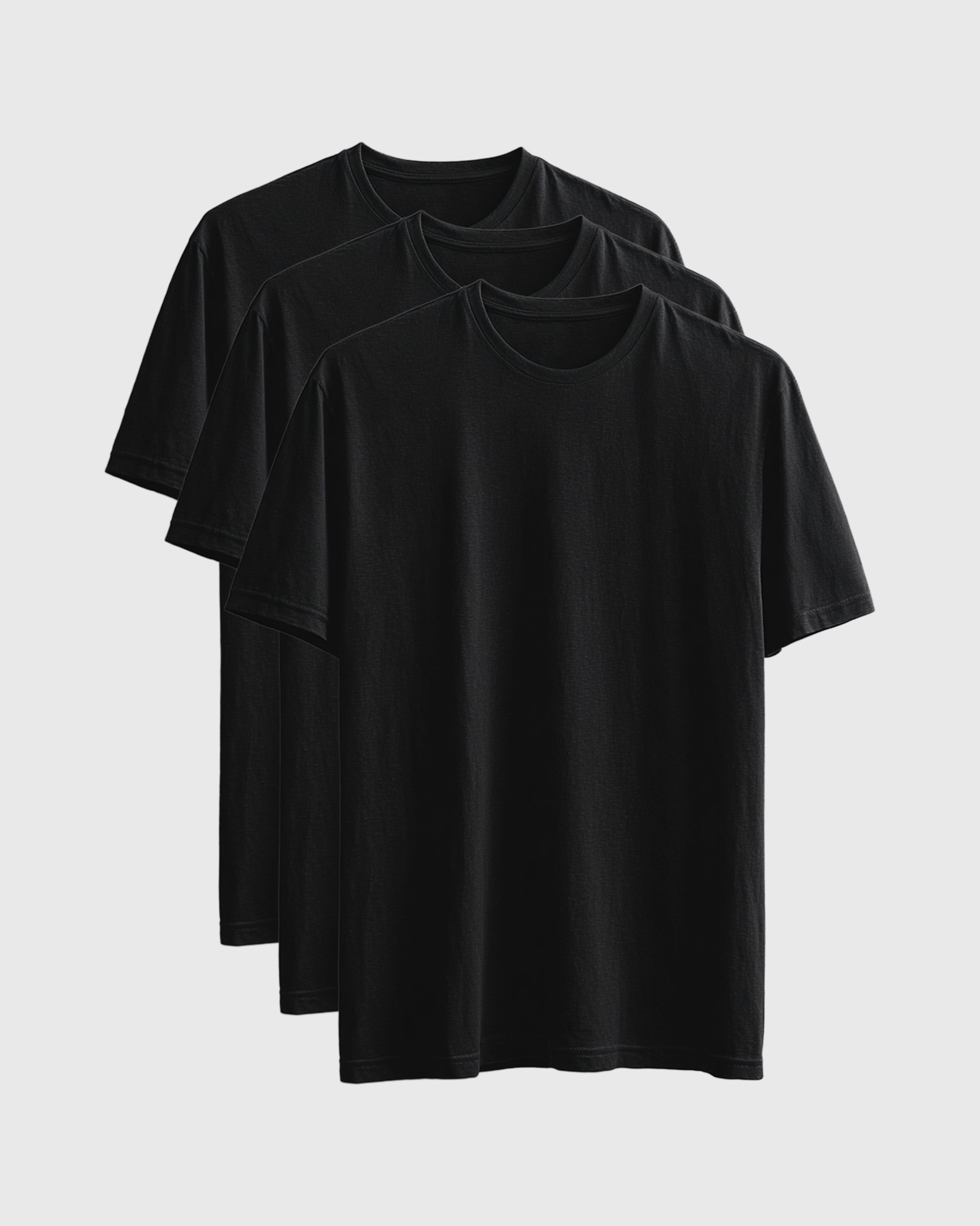 EVERYDAY BLACK T-SHIRT 3 PACK